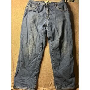 Vintage Faded Glory Fleece Lined Carpenter Jeans Men’s 36x32 Workwear Y2K